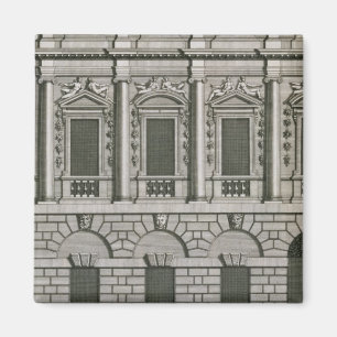 Arkitektonisk design som visar den Palladian Magnet