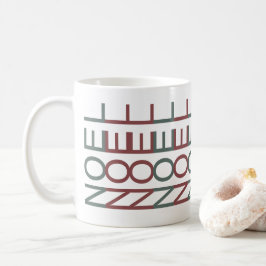 Arkitektonisk Linjekonst | Nordisk Jul Kaffemugg