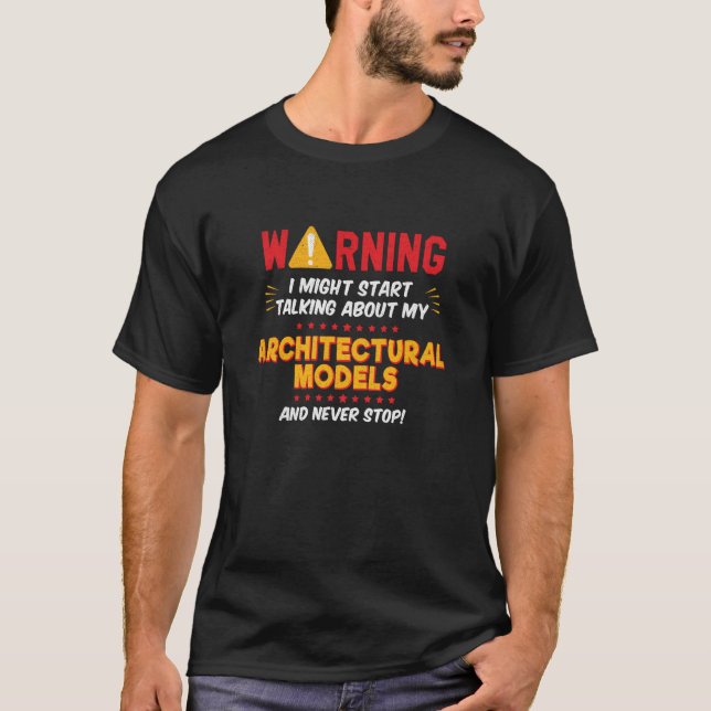 Arkitektonisk modell Arkitect Joke Graphic T Shirt (Framsida)