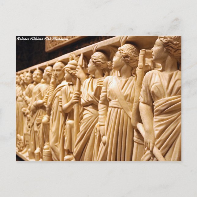 "Arkitektonisk relief" Vykort (Framsida)