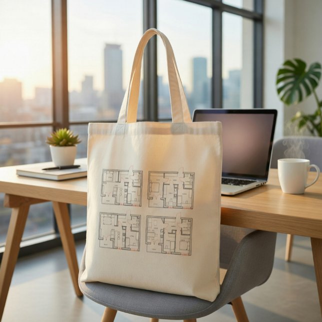 Arkitektonisk Ritningstaska Tygkasse (Skapare uppladdad)