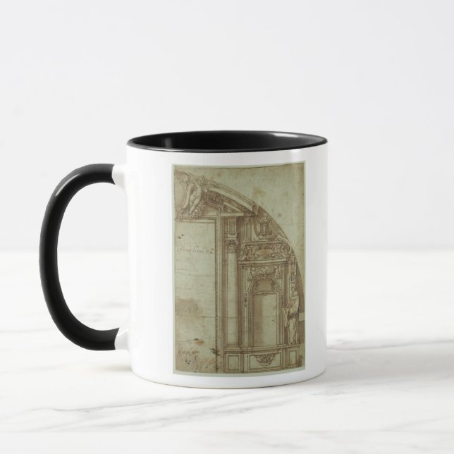 Arkitektonisk studie mugg (Vänster)