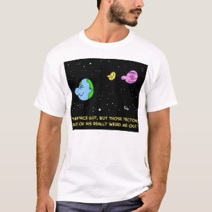 ARKITEKTONISK TALLRIKARKONSTIG FÖR JORD MIG UT TRÖJA