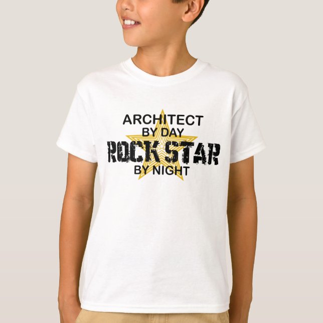 Arkitektrockstjärna T-shirt (Framsida)
