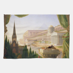 Arkitekt's Dream (av Thomas Cole) Kökshandduk