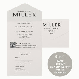ArkitektSurname QR Bröllop