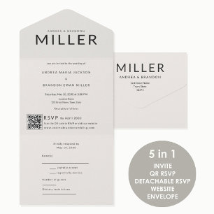 ArkitektSurname QR Bröllop
