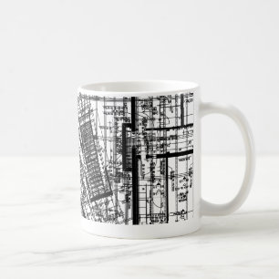 arkitektur 2 kaffemugg