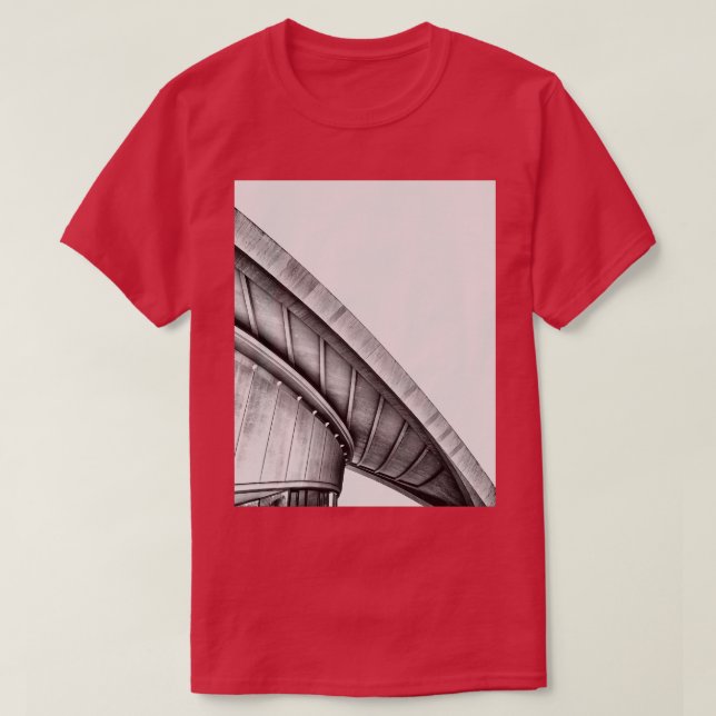 Arkitektur Abstrakt 1 T Shirt (Design framsida)