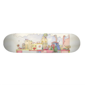 Arkitektur är det roliga dröm- däcket old school skateboard bräda 21,6 cm
