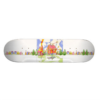 Arkitektur är det roliga skridskodäcket mini skateboard bräda 18,5 cm