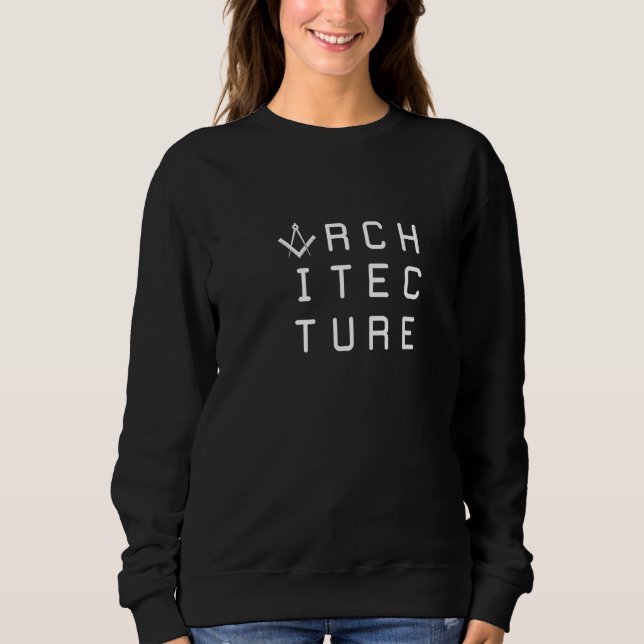 Arkitektur Arkitekt T Shirt (Framsida)