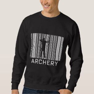 Arkitektur Barcode Hobby and Sport Idea Lång Ärmad Tröja