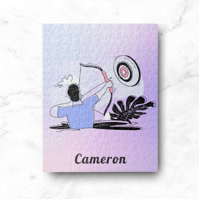 Arkitektur Bullseye & Archer Modern Gradient & Nam Pussel (Skapare uppladdad)