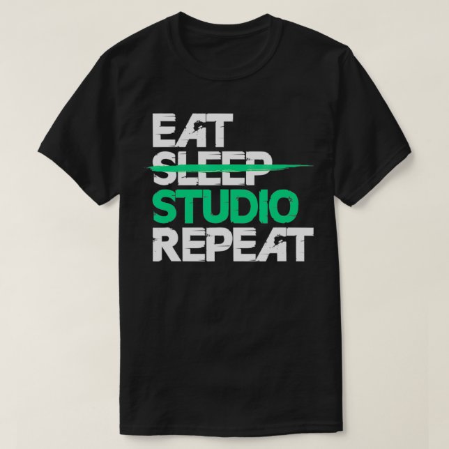 Arkitektur Eat-viloläge Studio Repeat Funny Archit T Shirt (Design framsida)