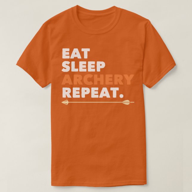 Arkitektur Eat-viloläge Upprepa T Shirt (Design framsida)