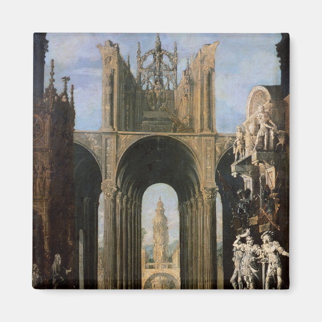 Arkitektur Fantasy Magnet (Framsidan)