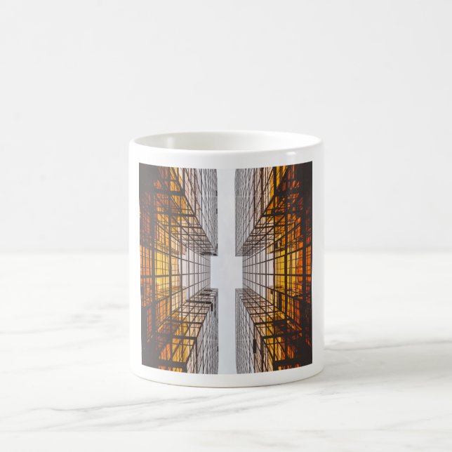 arkitektur fasad byggnader fönster kaffemugg (Center)
