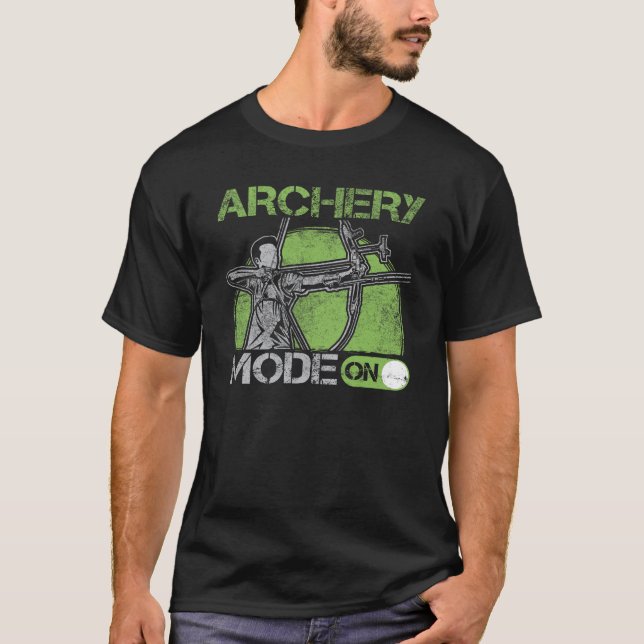 Arkitektur Fläkt Bow Shooting Sport älskare T Shirt (Framsida)