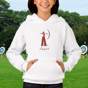Arkitektur för flickor, tema Bow Arrow Archers Kid T Shirt