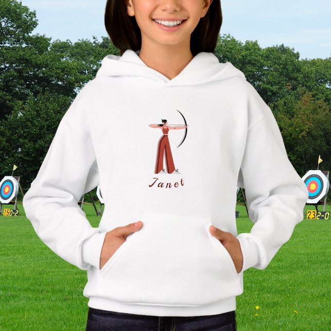 Arkitektur för flickor, tema Bow Arrow Archers Kid T Shirt (Skapare uppladdad)