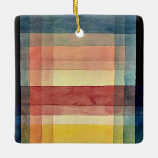 Arkitektur för slätten, julgransprydnad keramik (Framsida)