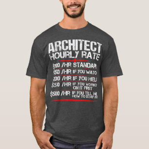 Arkitektur för timratarkitektur t shirt