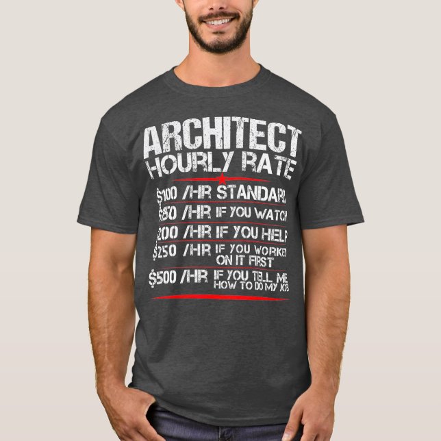 Arkitektur för timratarkitektur t shirt (Framsida)