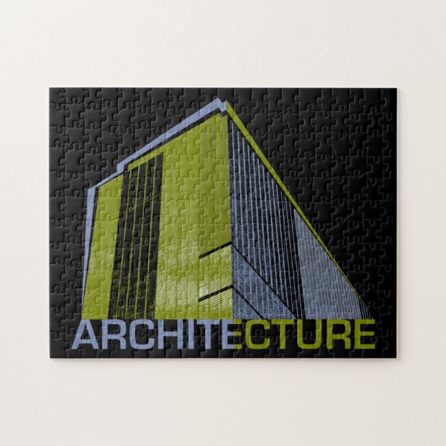 Arkitektur Grafik Pussel (Horisontell)