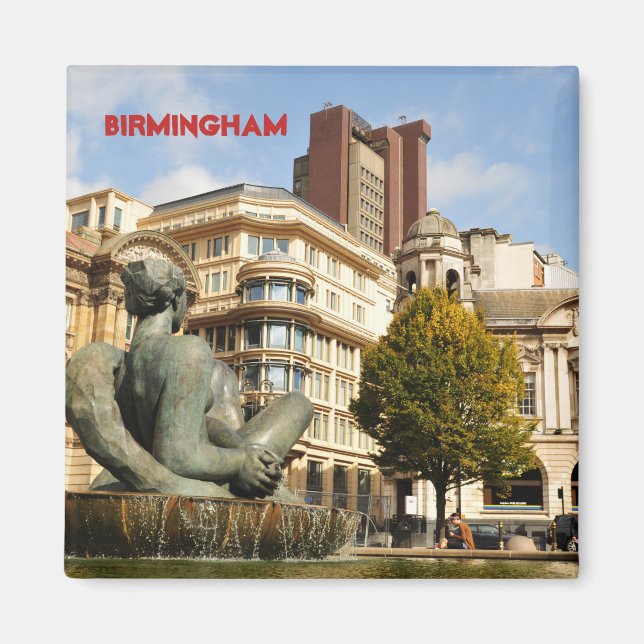 Arkitektur i Birmingham, England Magnet (Framsidan)