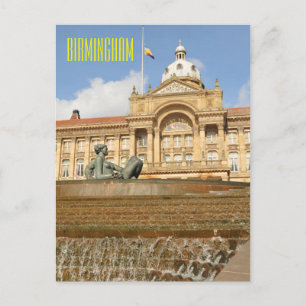 Arkitektur i Birmingham, England Vykort