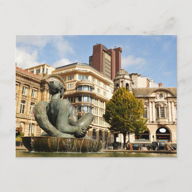 Arkitektur i Birmingham, England Vykort (Framsida)