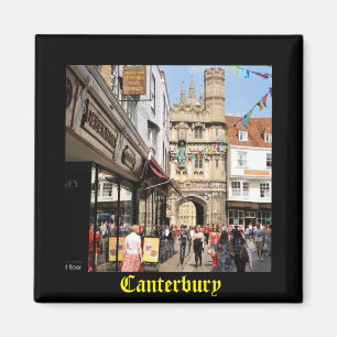 Arkitektur i Canterbury, Kent, England Magnet