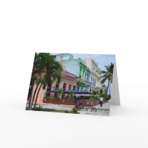 Arkitektur i Havanna nära Malecon