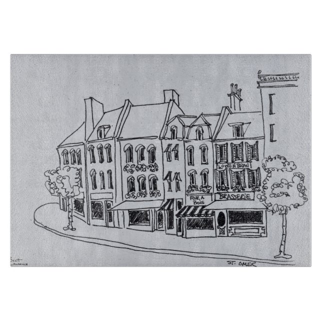 Arkitektur i Saint-Omer, Frankrike (Framsidan)