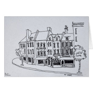 Arkitektur i Saint-Omer, Frankrike Hälsningskort