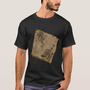 Arkitektur i Vintagens bakgrund T Shirt