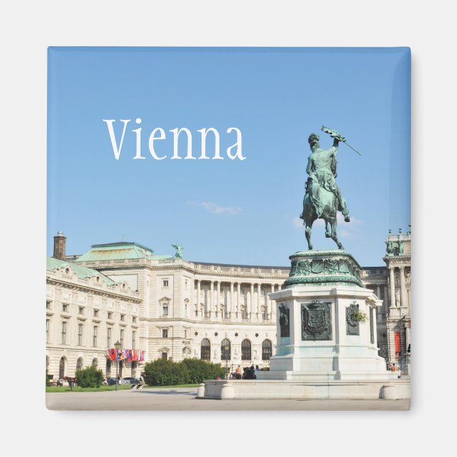 Arkitektur i Wien, Österrike Magnet (Framsidan)