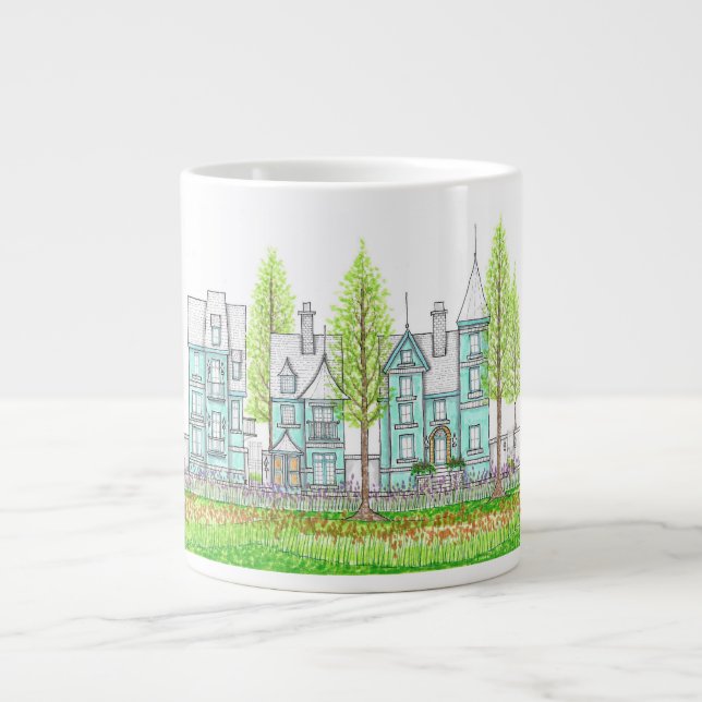 Arkitektur Jätte Mugg Jumbo Mugg (Framsidan)