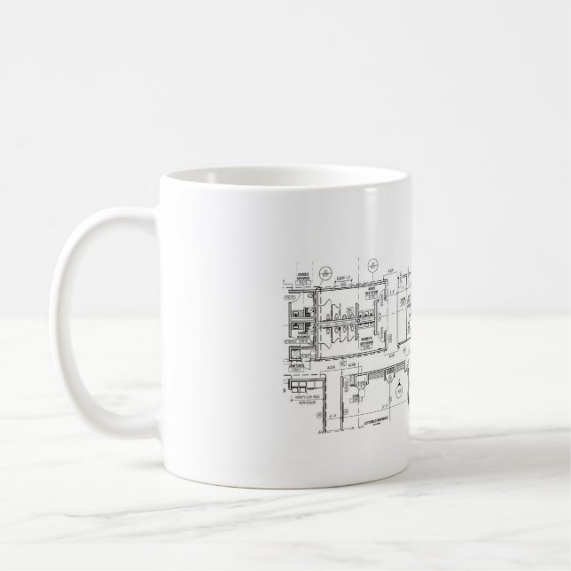 Arkitektur kaffe kopp (Vänster)