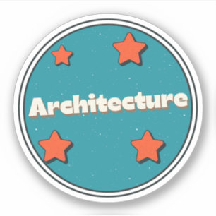 Arkitektur Klistermärken