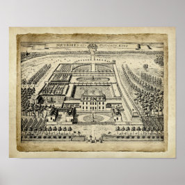 Arkitektur Land Gods 10 - engelska Poster