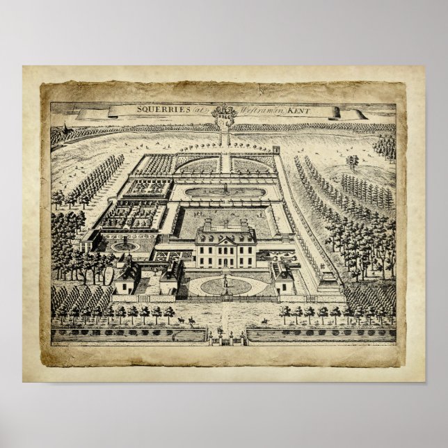 Arkitektur Land Gods 10 - engelska Poster (Framsidan)
