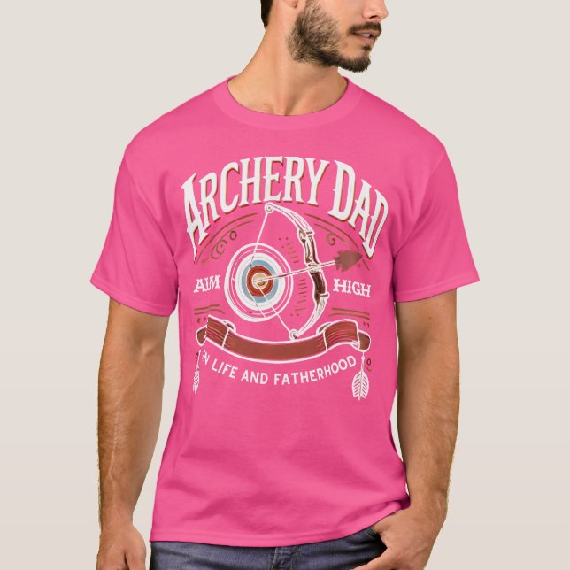 Arkitektur Pappa eftersträvar högsjö- och pilfader T Shirt (Framsida)