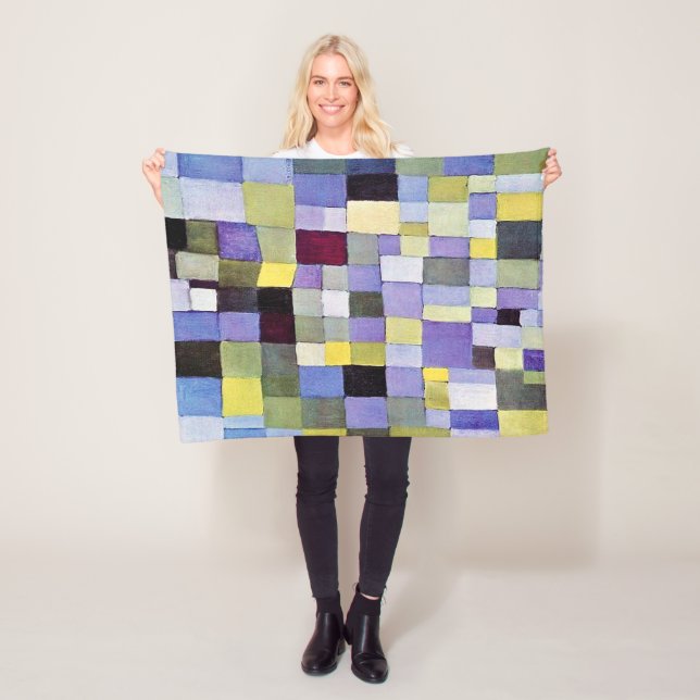 Arkitektur Paul Klee Fleecefilt (På plats)