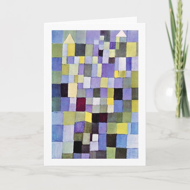 Arkitektur Paul Klee Kort (Framsida)