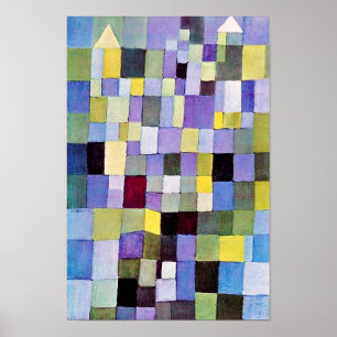 Arkitektur Paul Klee Poster