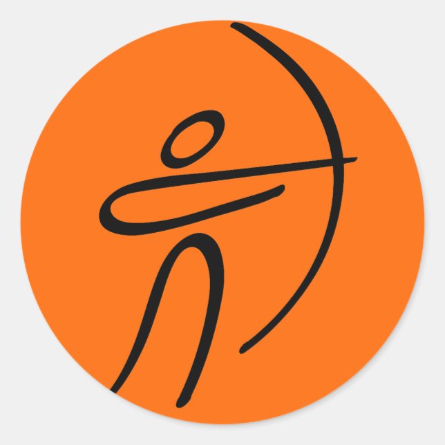 Arkitektur Runt Klistermärke (Framsida)