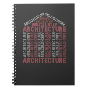 Arkitektur som Bygger grafik Modern konstruktion Anteckningsbok