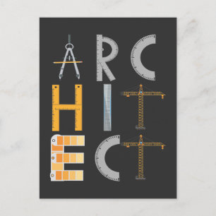 Arkitektur Studenter Vykort